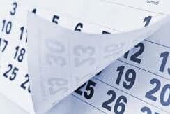 A vos agendas !
